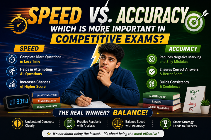 Speed vs. Accuracy: Which Is More Important in Competitive Exams?